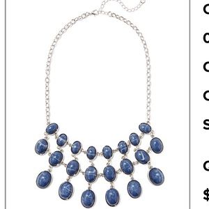 CABOCHON BIB NECKLACE New York and Company